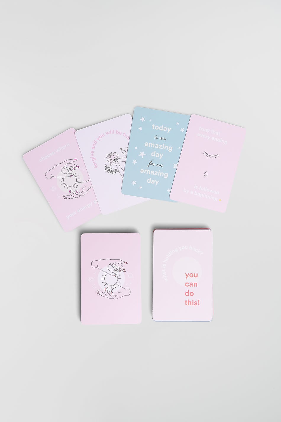 Feel good card deck