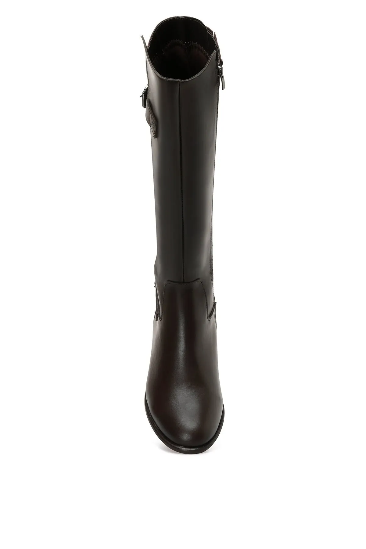 İnci  Daria 2pr braune flache Damenstiefel