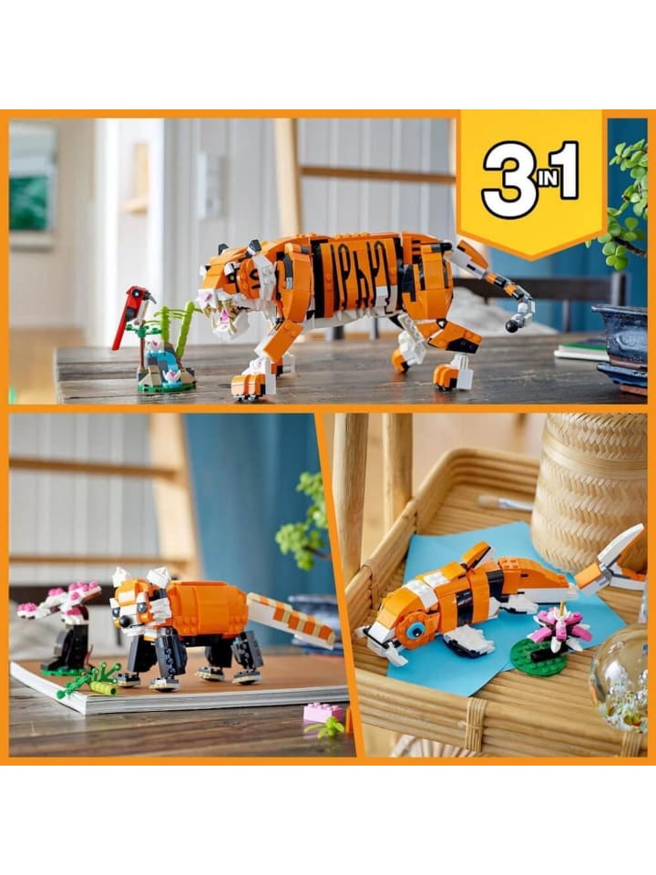 LEGO Creator Majestätischer Tiger in Mehrfarbig ab 9 Jahre günstig kaufen onesize