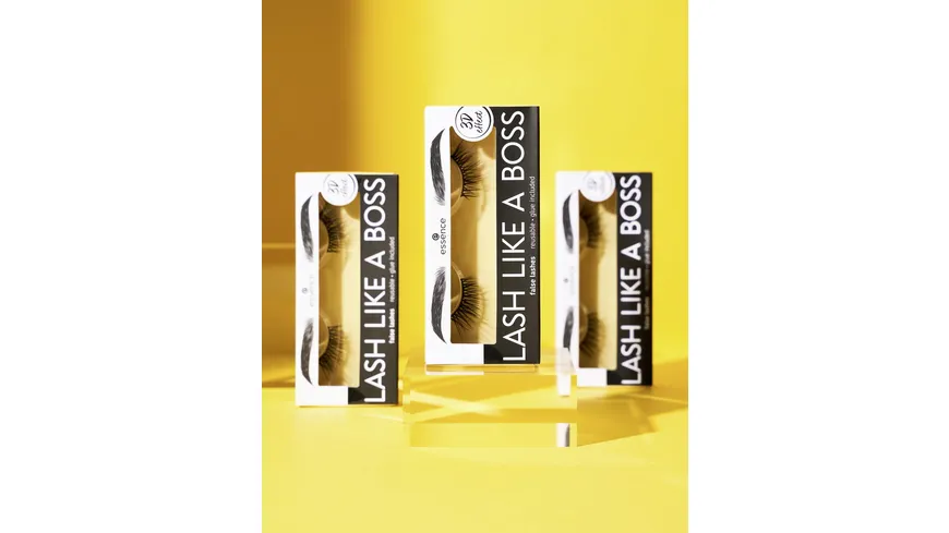 essence LASH LIKE A BOSS false lashes
