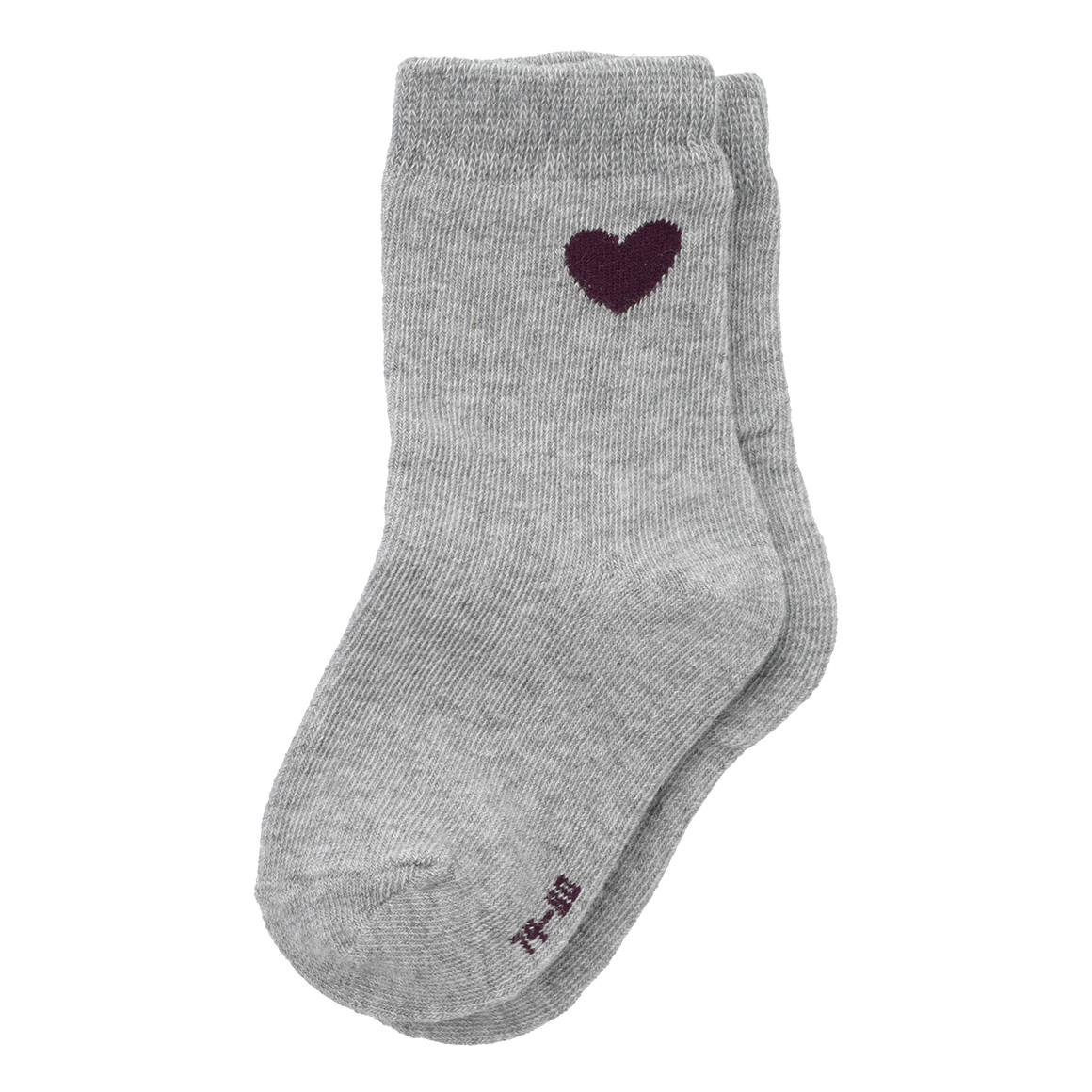 3 Paar Baby Socken mit Herzchen-Motiven