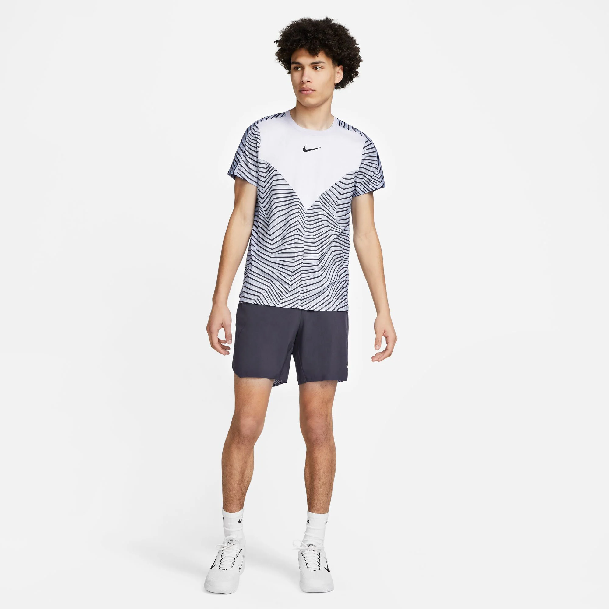 Dri-Fit Court Slam RG T-Shirt Herren - Flieder, Lila
