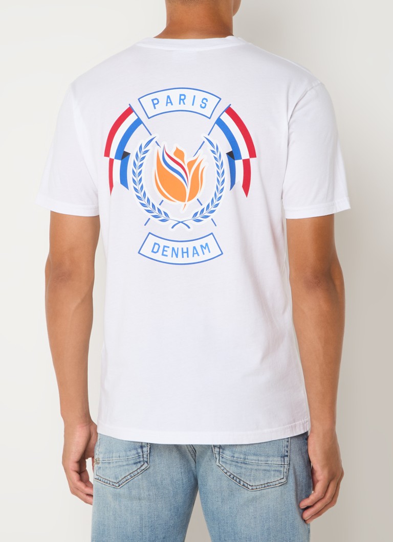 Denham T-shirt with logo and back print