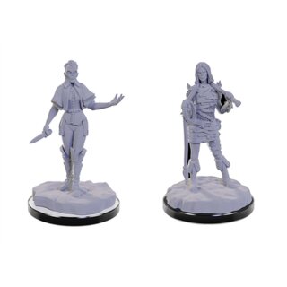 D&D Nolzur's Marvelous Miniatures: Urdefhan Death Scout & Lasher (unpainted) (2)