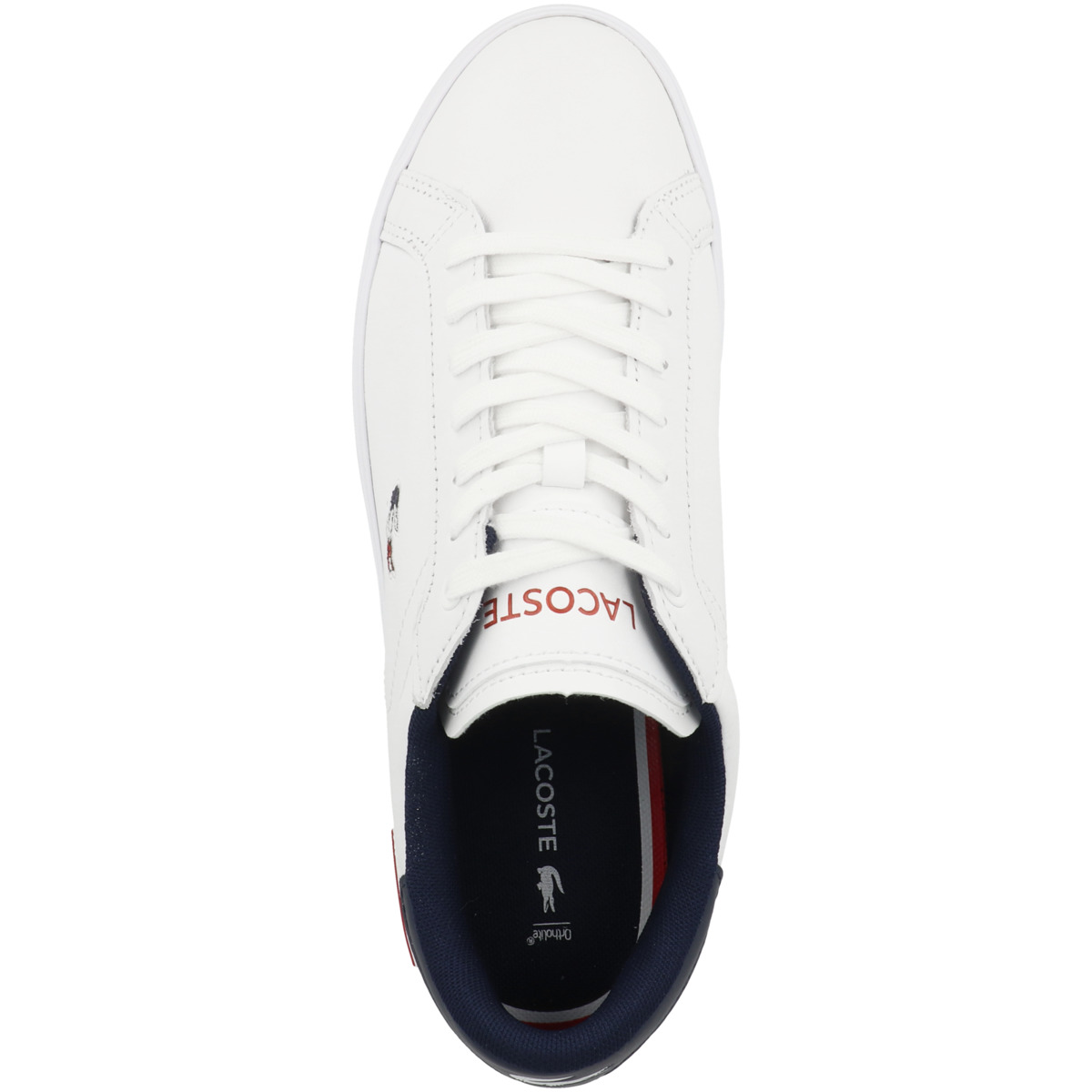 Lacoste Powercourt TRI22 1 SMA Leather Sneaker Low weiss