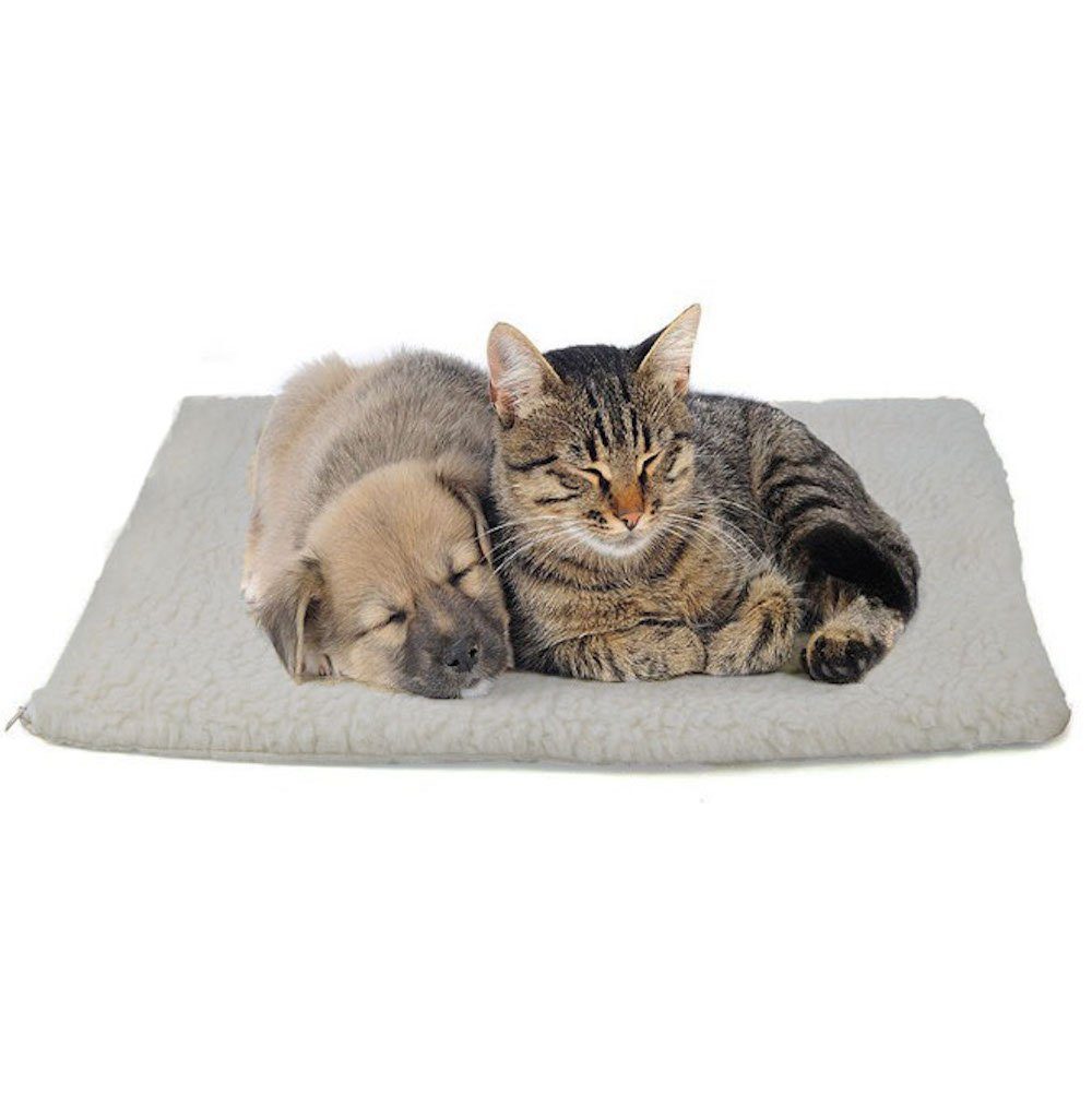 Angel's Pride Tierdecke Wärmedecke für Katzen und Hunde Selbstheizend Größe: 64x49cm, Fleece, isolierend, speichert wärme
