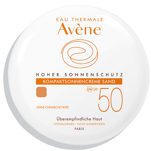 AVENE Kompaktsonnencreme SPF 50 sand 2010  10 g  Creme
