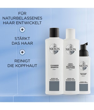 Nioxin System 2 Naturbelassenes Haar - Sichtbar Dünner Werdendes Haar Haarpflegeset-1 Stk