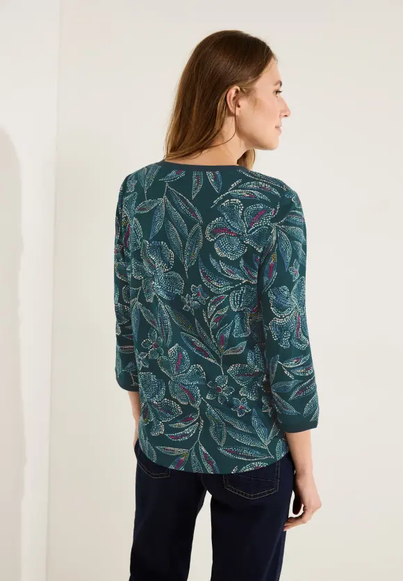 CECIL Tunikashirt mit Zipper