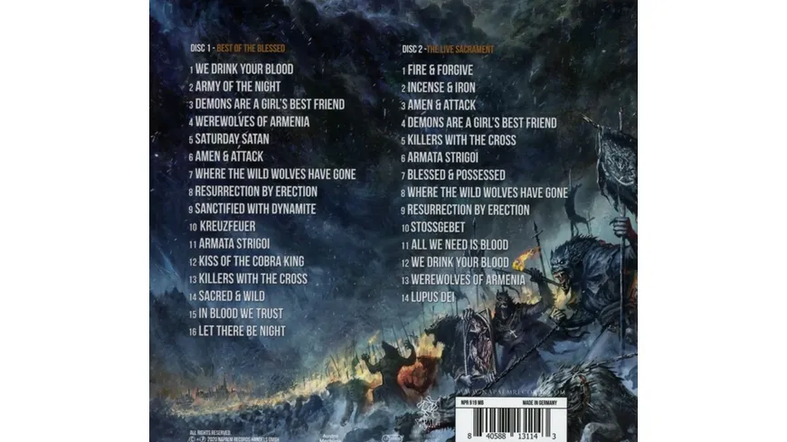 Best Of The Blessed (2CD Mediabook)