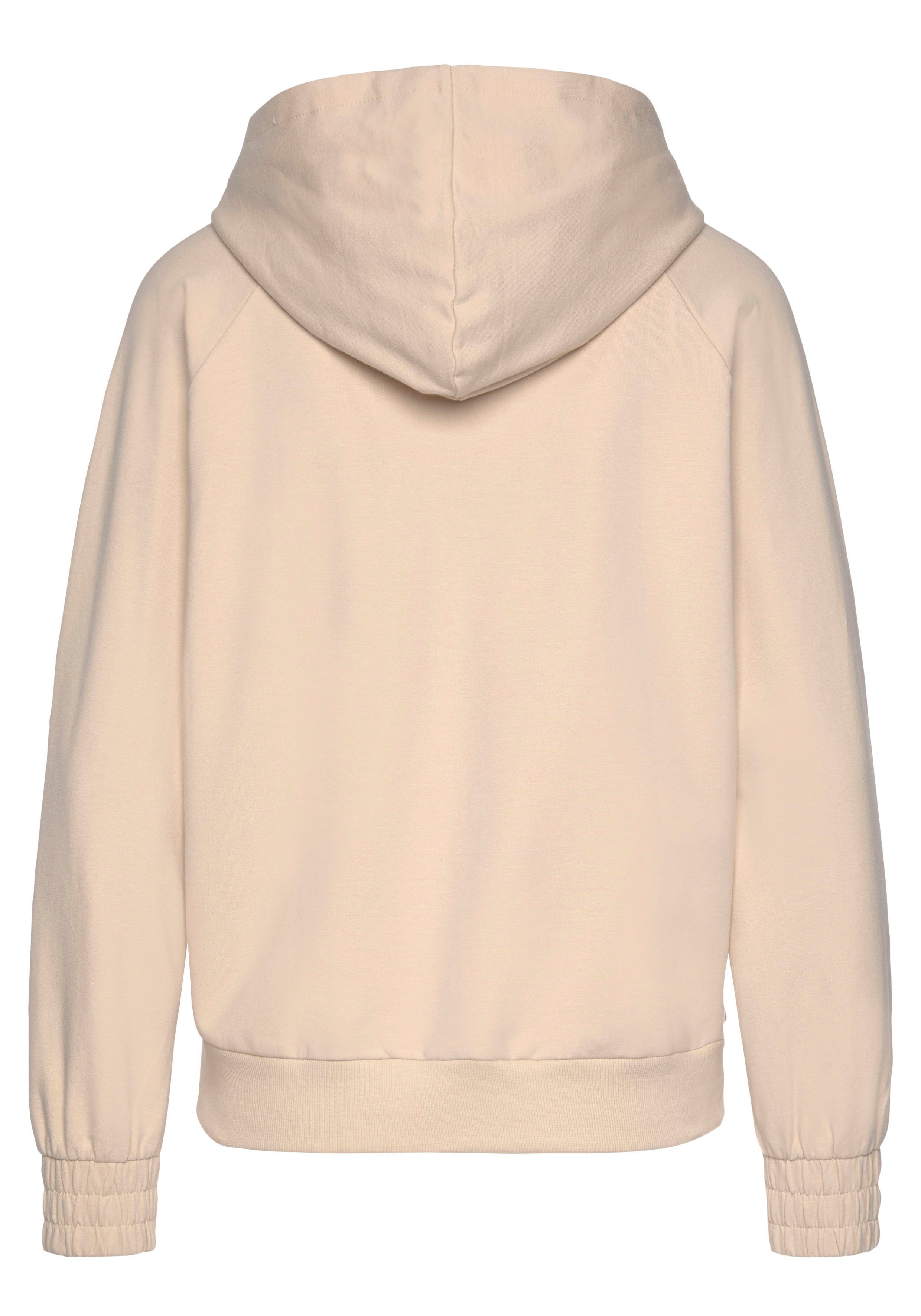 Bench. Loungewear Kapuzensweatjacke mit sportlichen Teilungsnähten, Loungeanzug