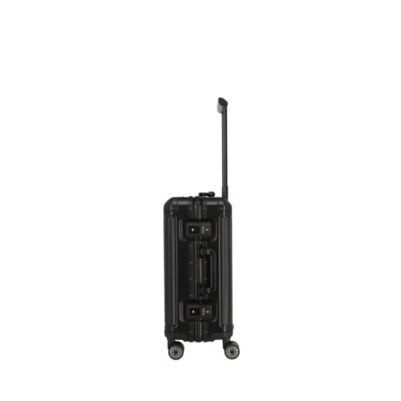 Travelite NEXT Trolley S mit 4 Rollen (55cm) - Schwarz