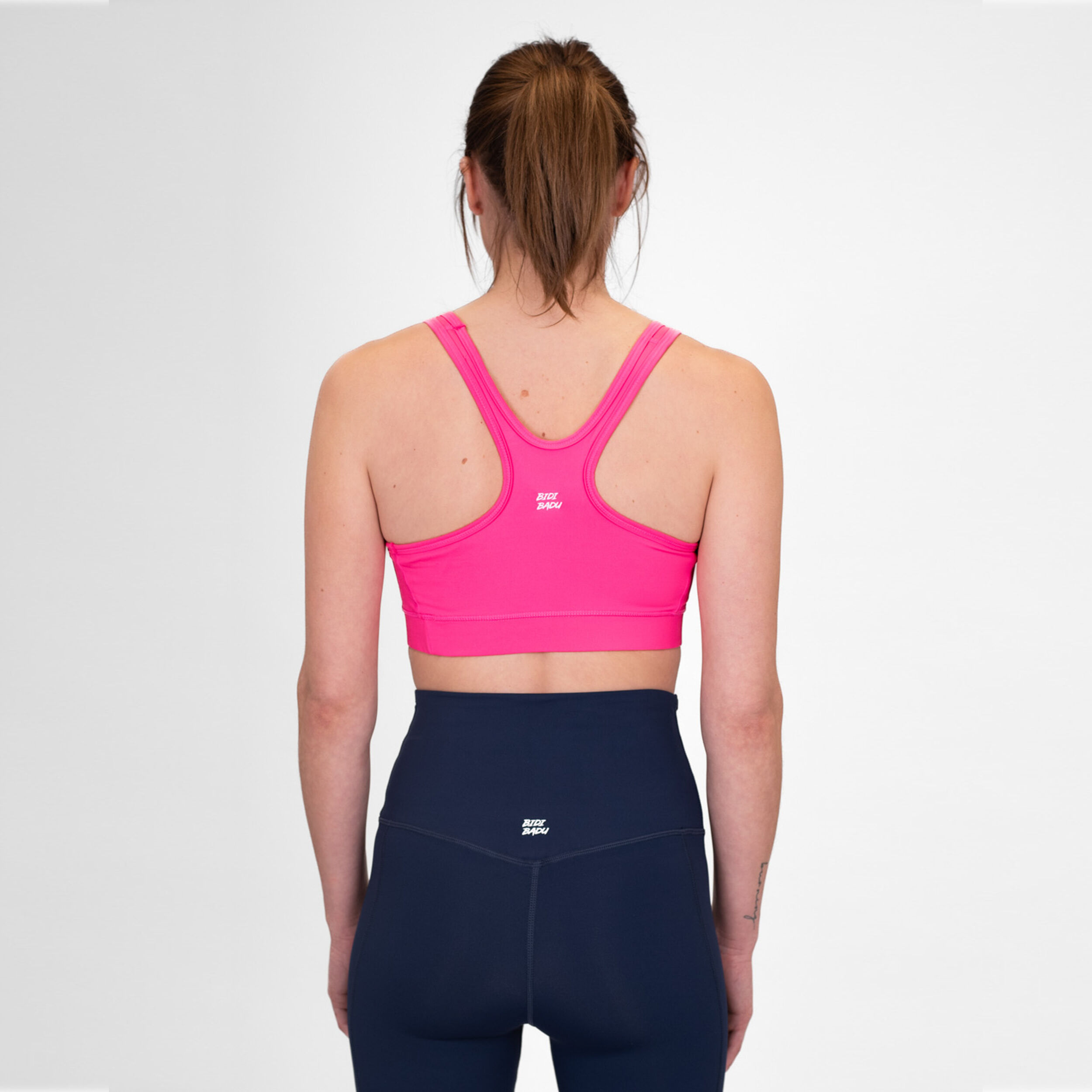 Crew Medium Support Sport-BH Damen - Pink