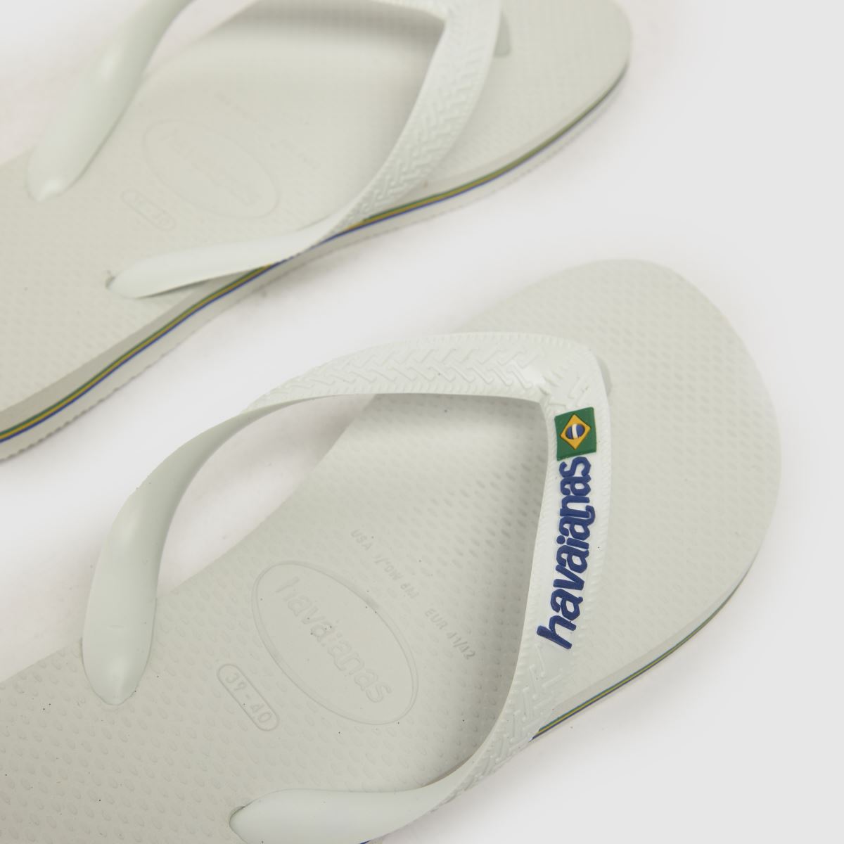 Havaianas brasil logós szandál fehér színben