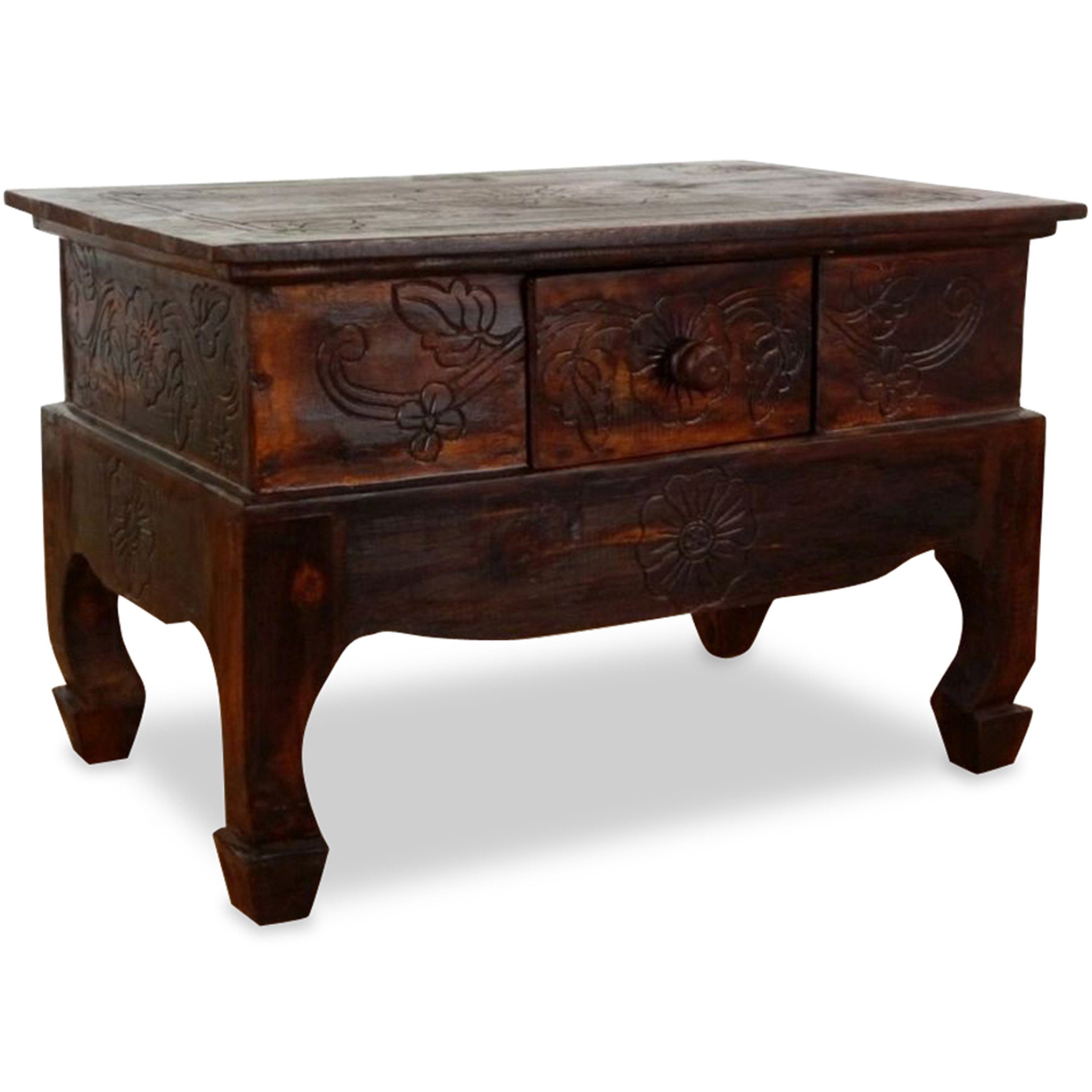 livasia Couchtisch livasia Couchtisch aus Bali, nachhaltig, handgefertigt, 59x39cm, handgefertigt
