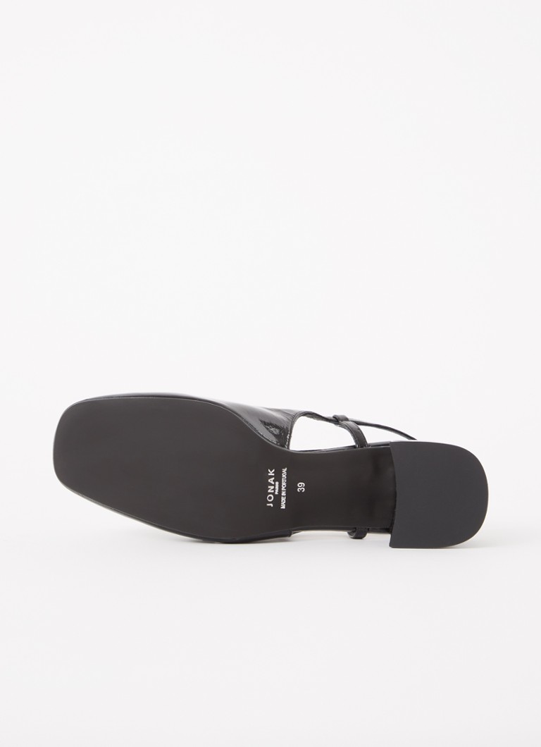 Jonak Dario patent leather slingback