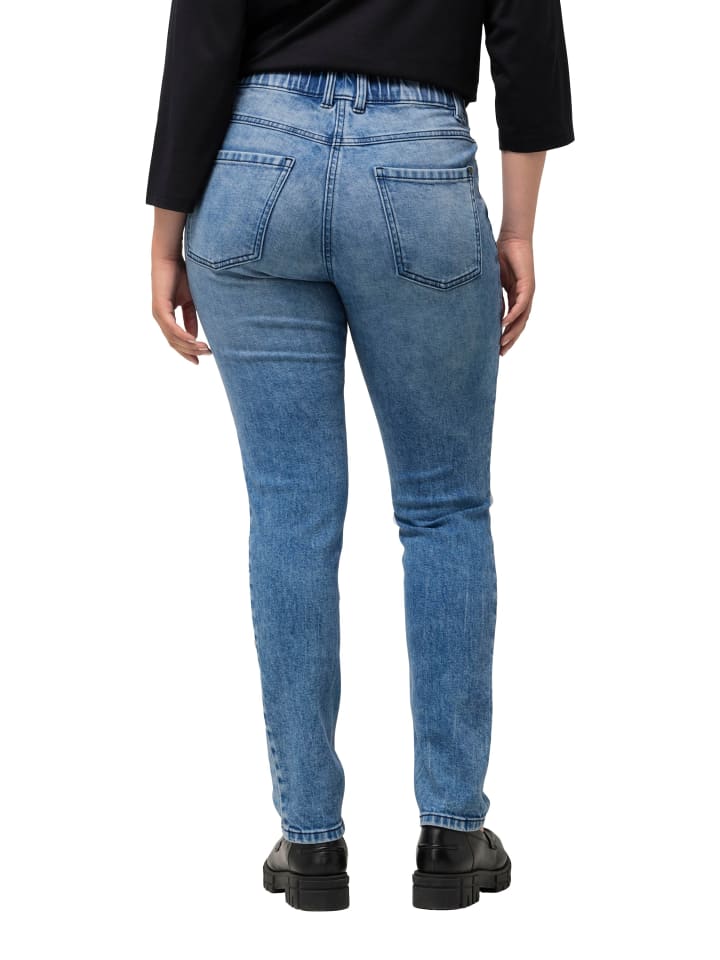 Ulla Popken Jeans in blue denim günstig kaufen