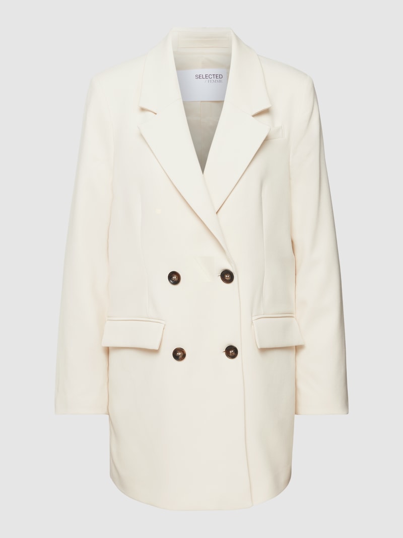 Blazer mit Pattentaschen Modell 'MYLA' in sand