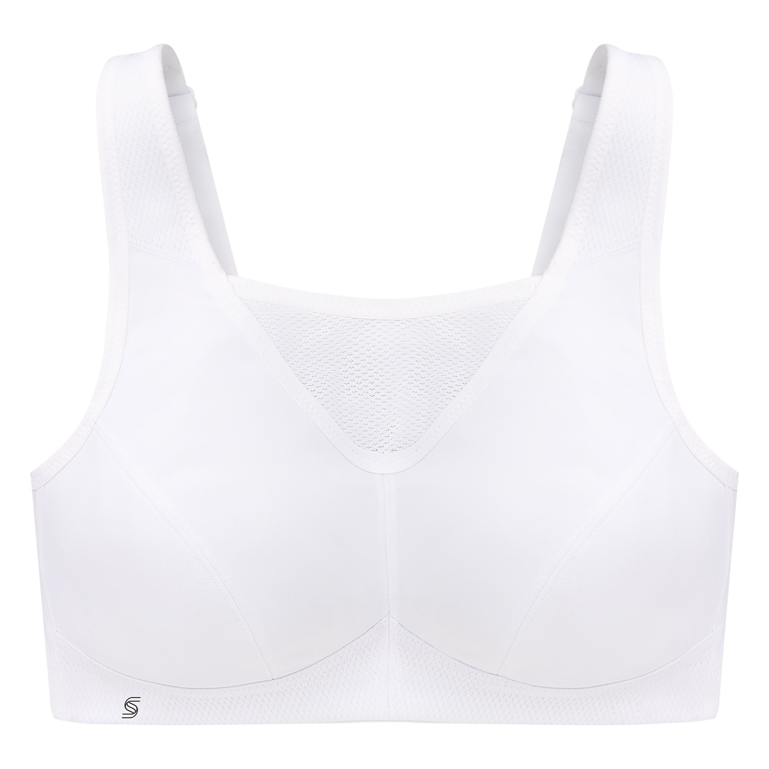Sport-Bustier mit bestem Halt - Weiß