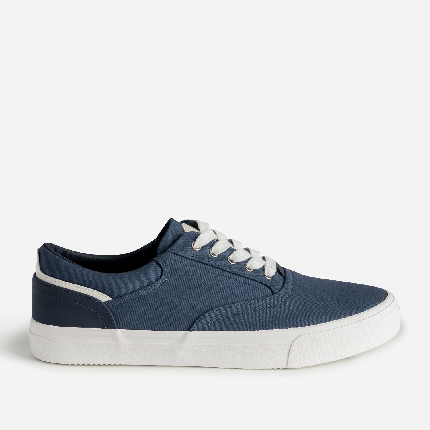 Tennis bleu marine en toile