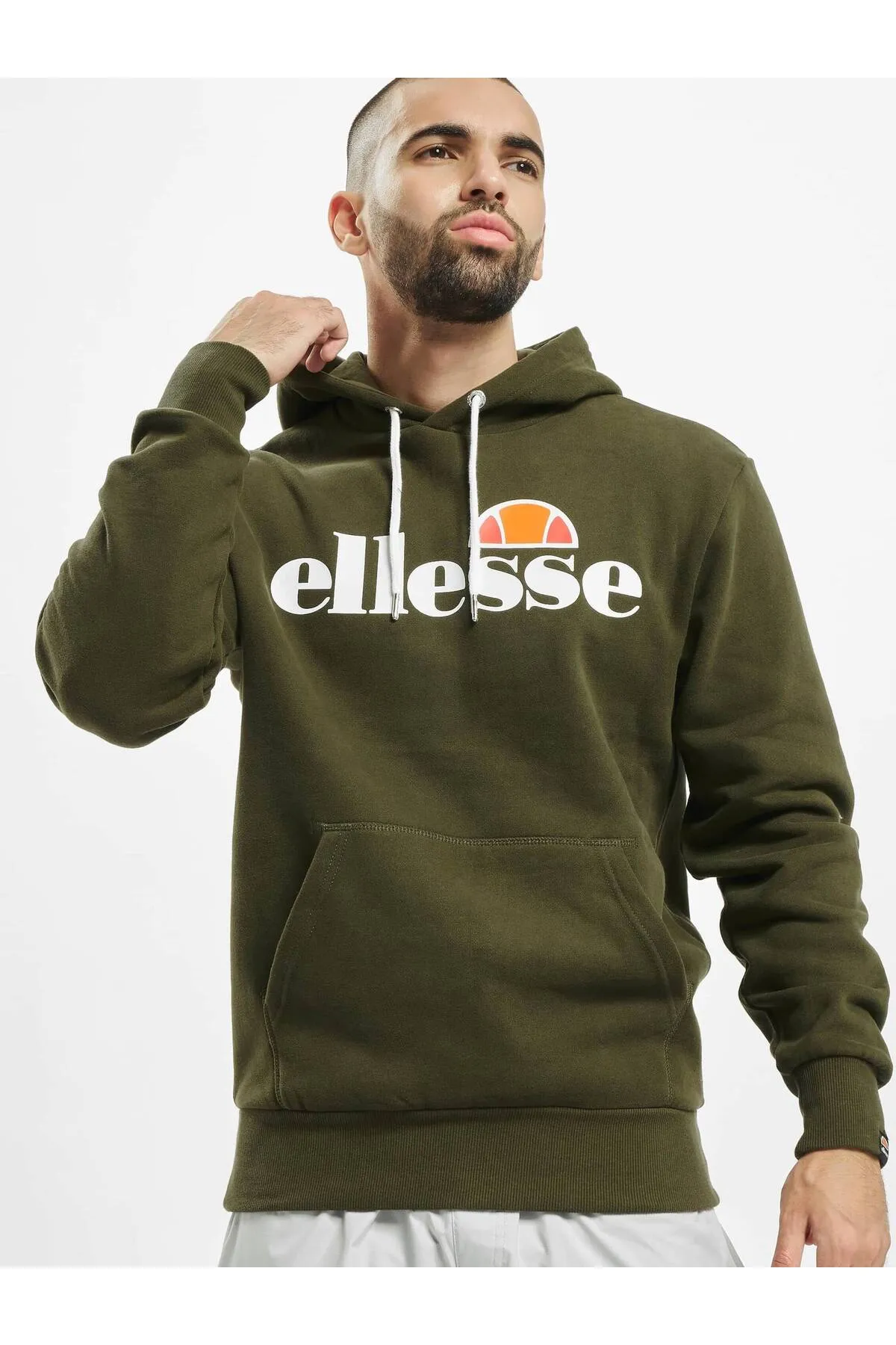 Ellesse  Sweatshirt - Khaki - Regular Fit