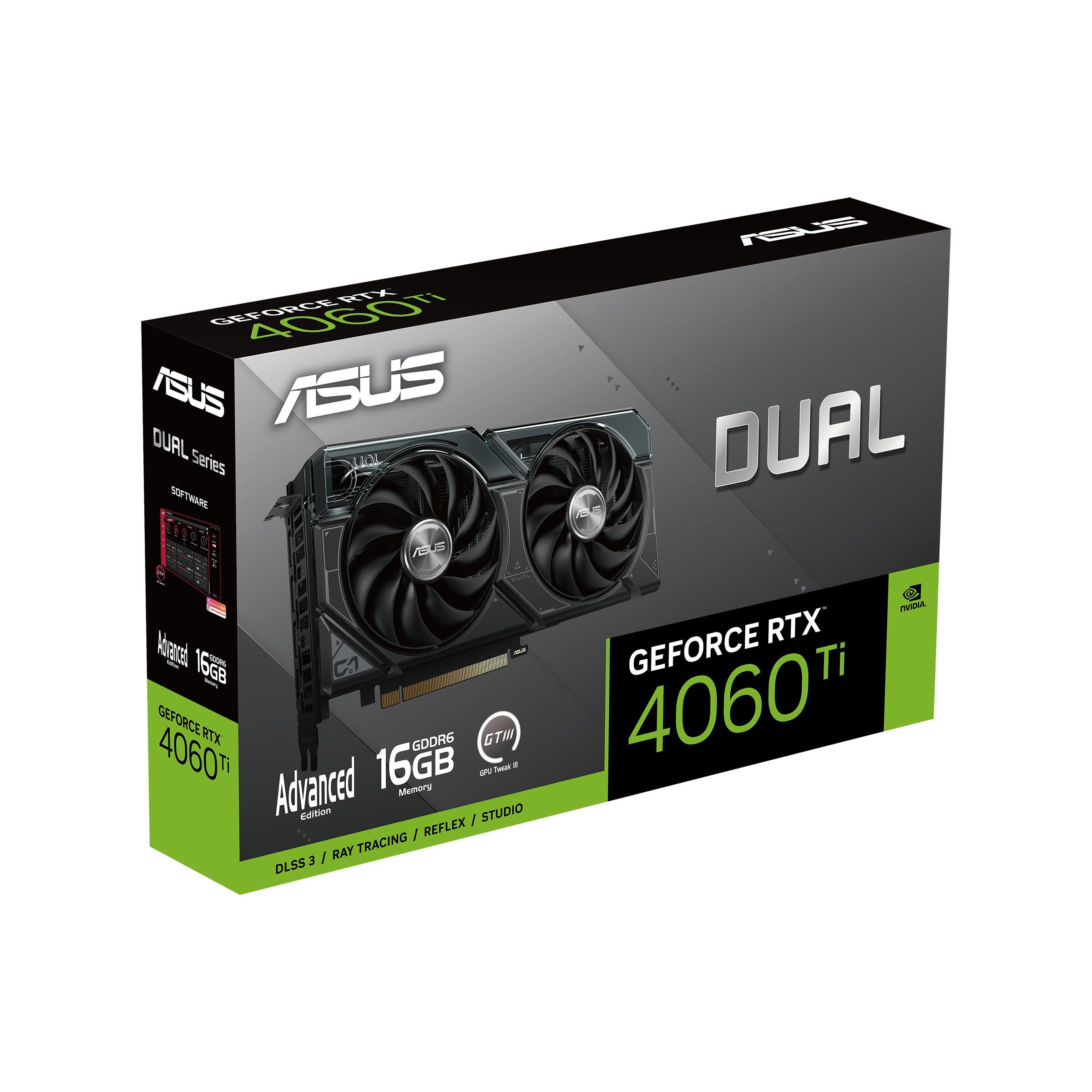 Asus DUAL-RTX4060TI-A16G Grafikkarte (16 GB, GDDR6)