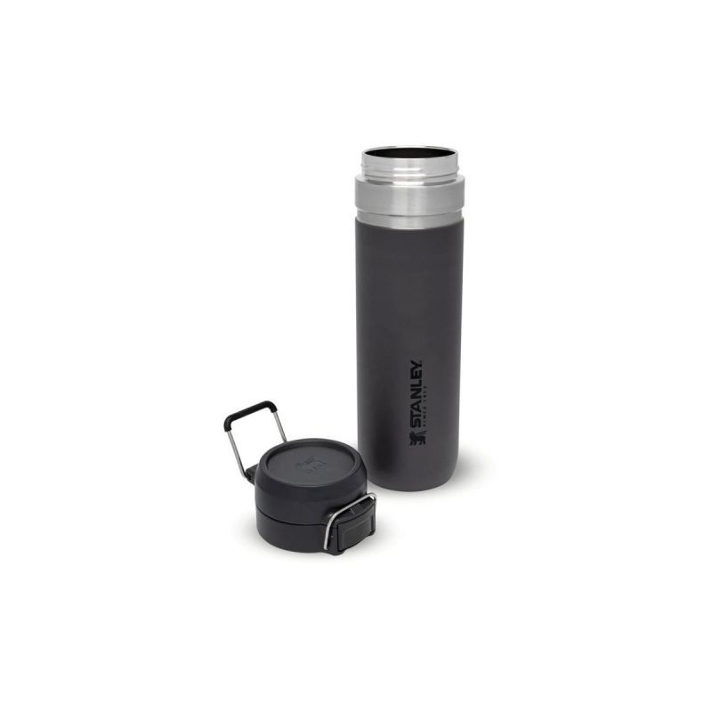 Stanley Thermoflasche, Go Quick Flip Wasserflasche 36oz \/ 1060ml Charcoal