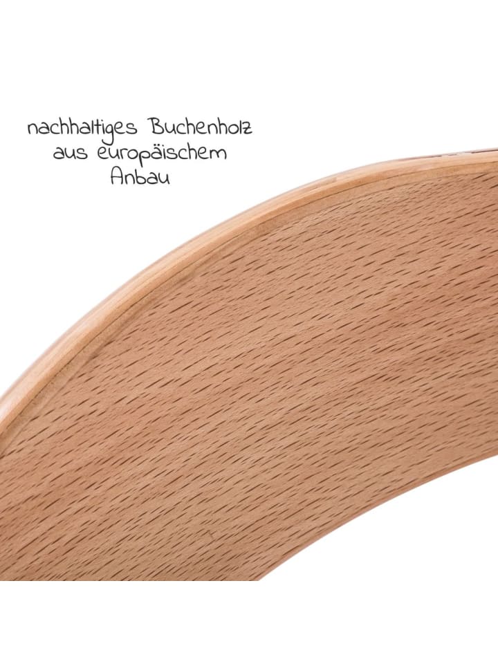 Hauck Hochstuhl Alpha Plus Natur - im Sparset inkl. in beige,schwarz günstig kaufen onesize