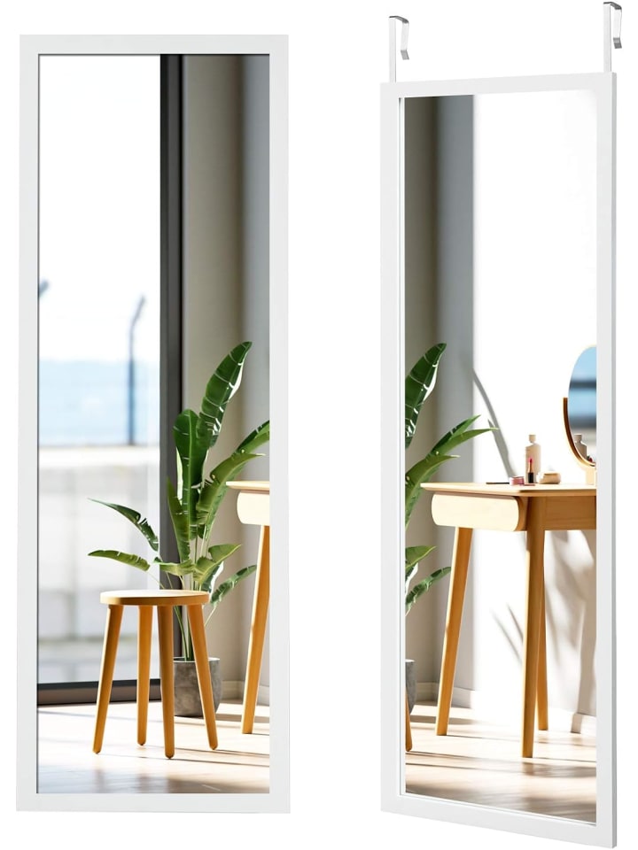 COSTWAY Wandspiegel in Weiß günstig kaufen 120 cm
