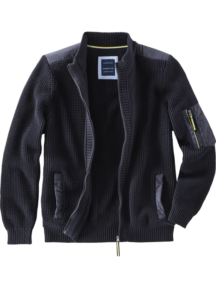 BABISTA Strickjacke SILVETO in dunkelblau günstig kaufen