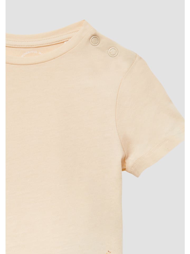 s.Oliver T-Shirt kurzarm in Beige günstig kaufen