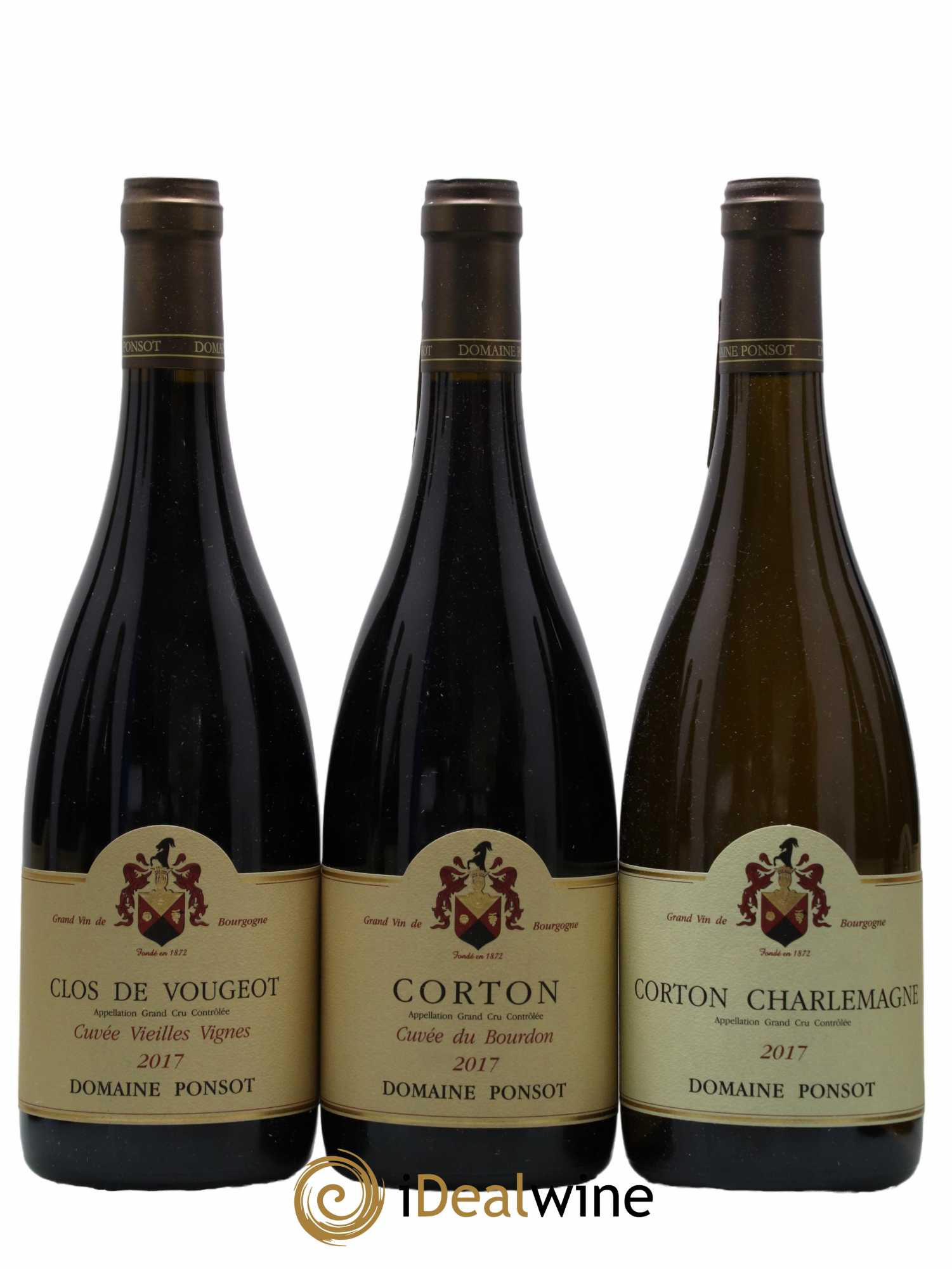 Assortiment Grands Crus Ponsot (Domaine) 2 Clos De La Roche Vieilles Vignes,1 Mazis Chambertin,2 Charmes Chambertin Cuvée Des Merles,1 Chapelle Chambertin,1 Echezeaux,1 Corton Bressandes,1 Chambertin,1 Clos Vougeot Cuvée Vieilles Vignes,1 Corton Cuvé