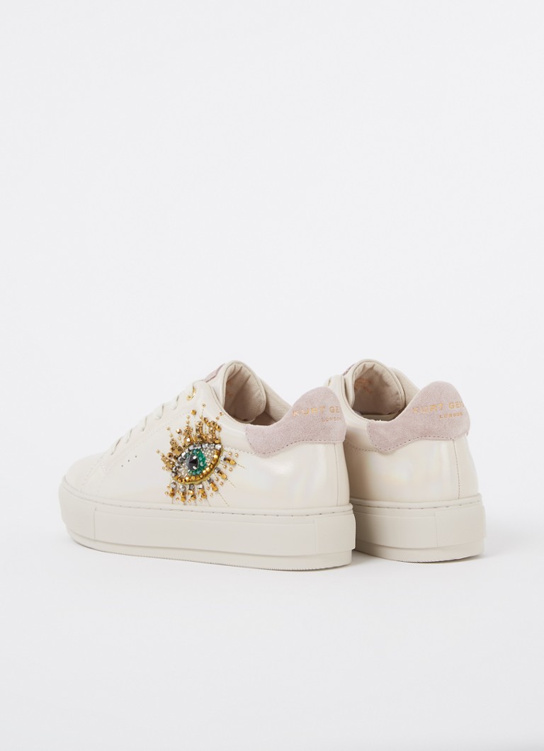 Kurt Geiger Laney Eye ādas kedas ar mākslīgajiem akmentiņiem