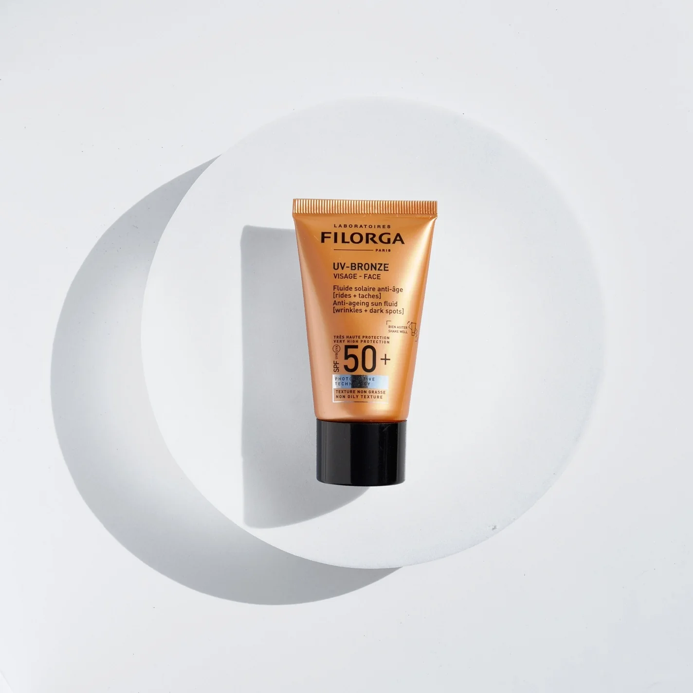 Set facial bronceador con protección solar Hydra-Hyal + UV SPF50+ - Set de protección solar, Set hidratante