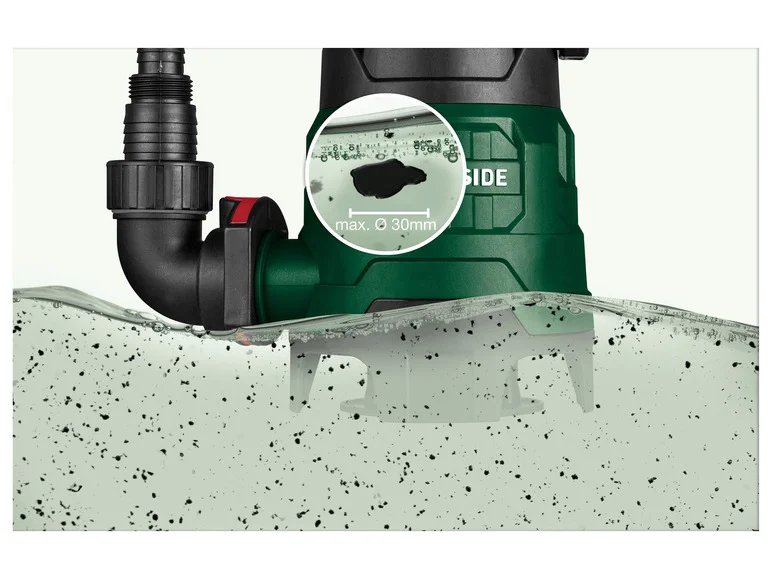 Bomba submersível PARKSIDE® PTPS 400 B1, 9000 l/h