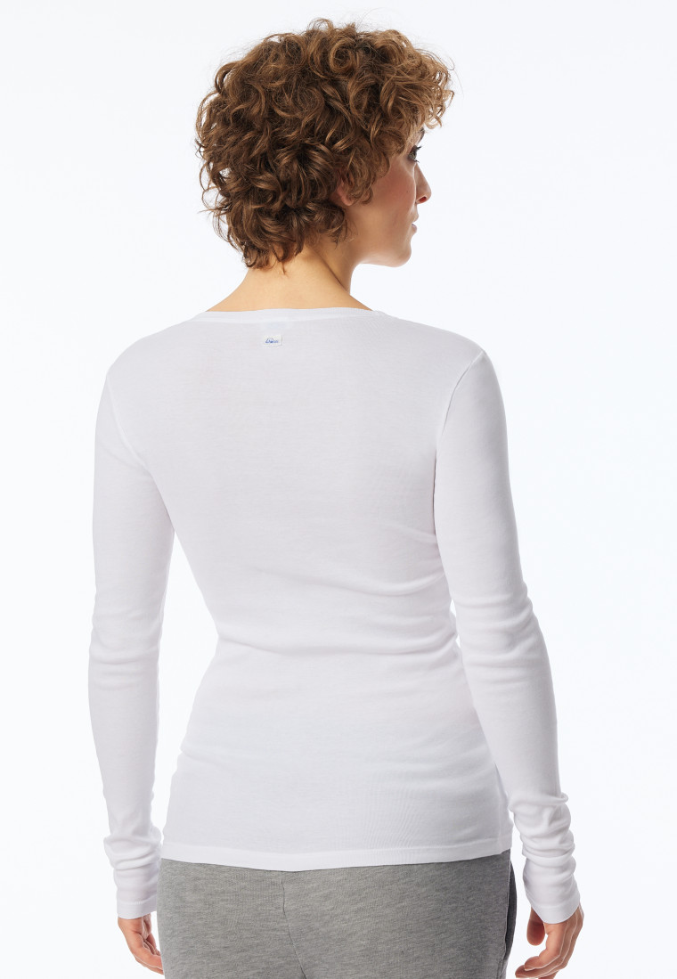 Shirt langarm weiß - Revival Berta
