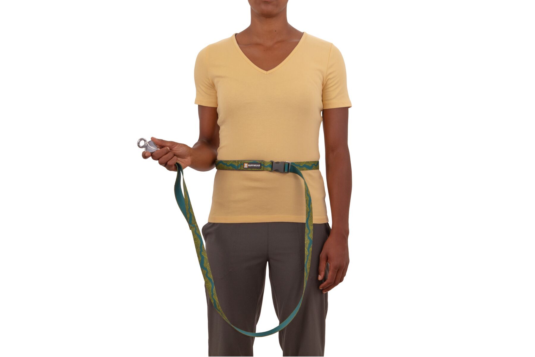 Ruffwear Hundeleinen Ruffwear Flat Out™ Leine grün/ türkis