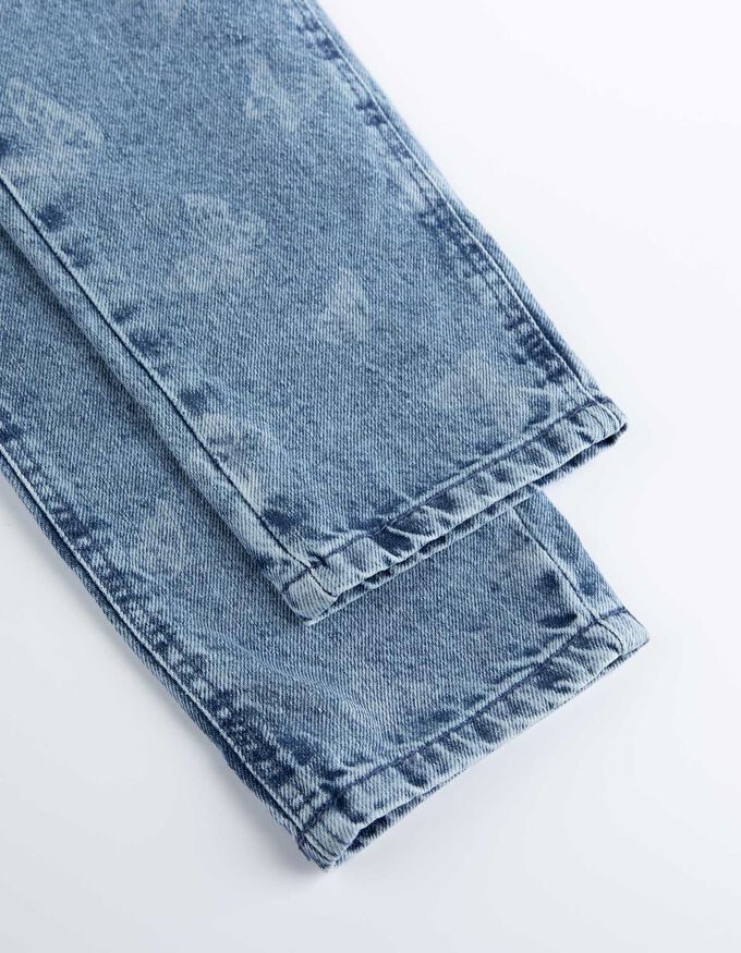 Paperbag Hose - Denim