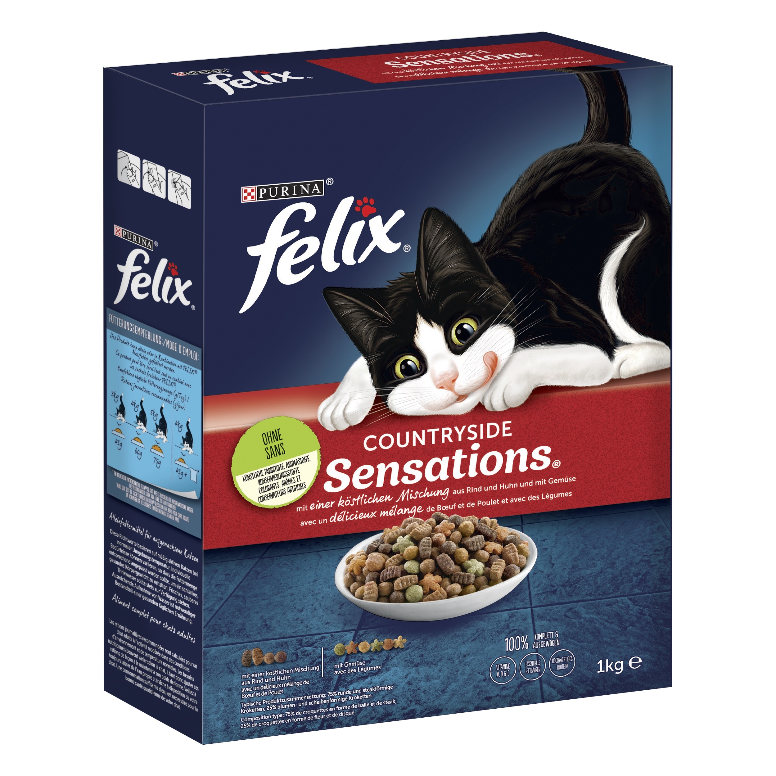Felix Trockenfutter Felix Farmhouse Sensations 1 kg Rind