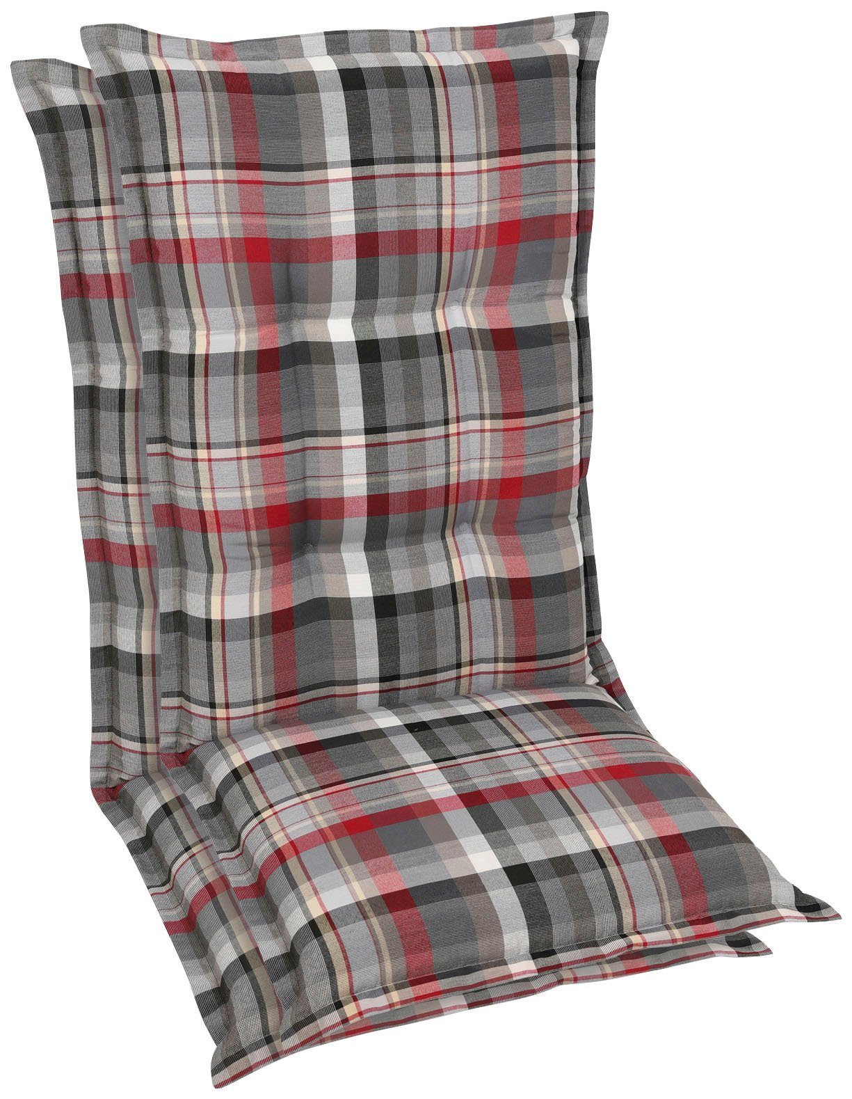 GO-DE Hochlehnerauflage, (Set, 2 St)