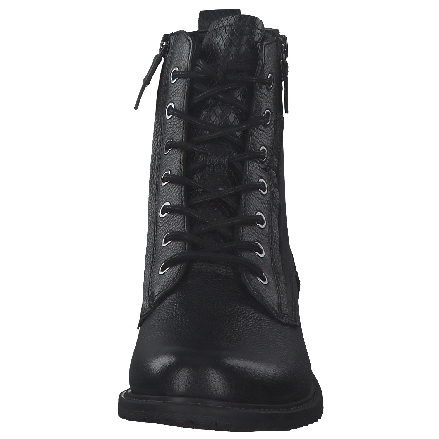Tamaris 25211, Schnürstiefeletten, Damen, Schwarz