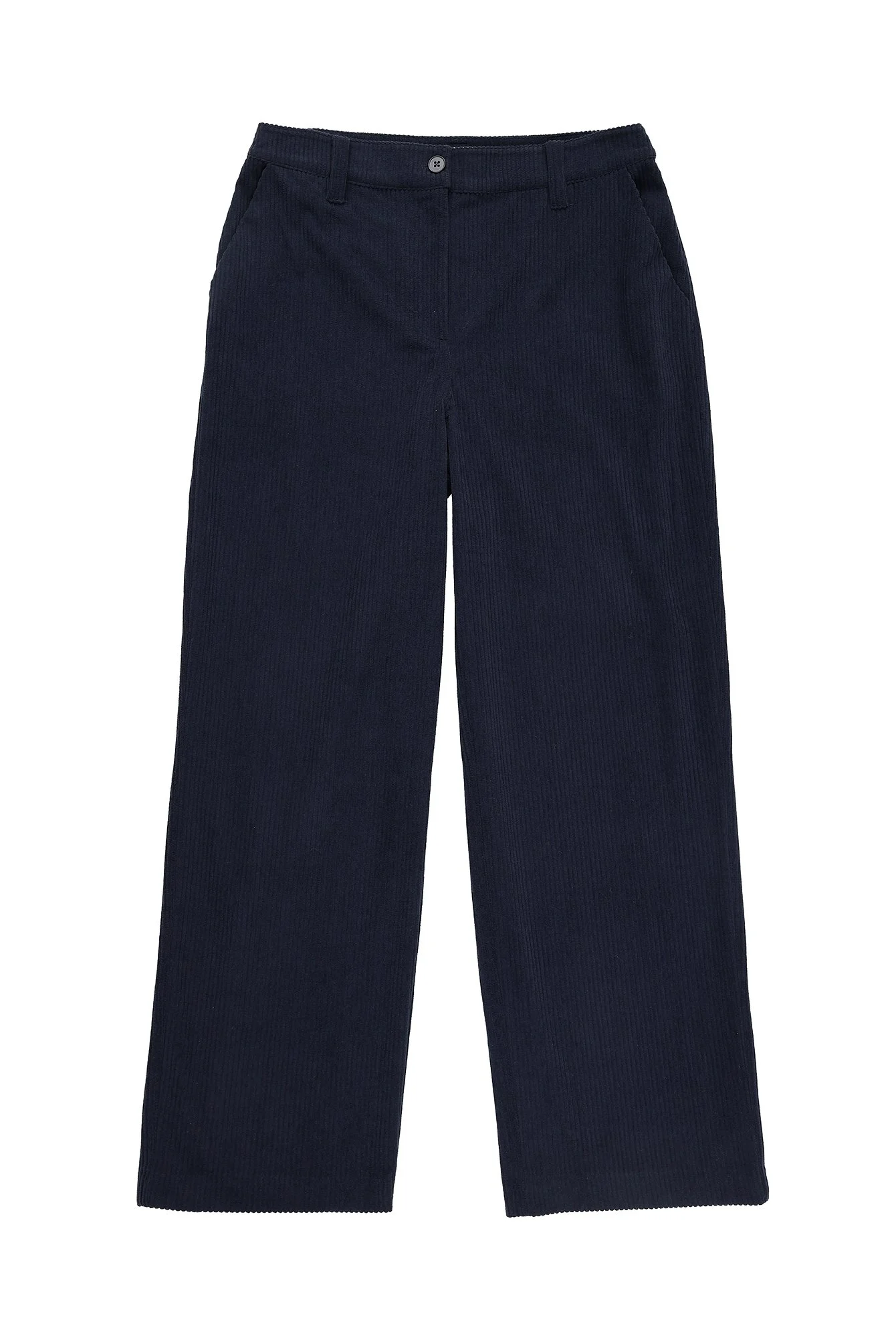 Cordhose mit mittelhoher Taille