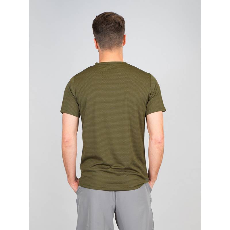 BIDI BADU Crew Two Colored Tee Tennisshirt Herren