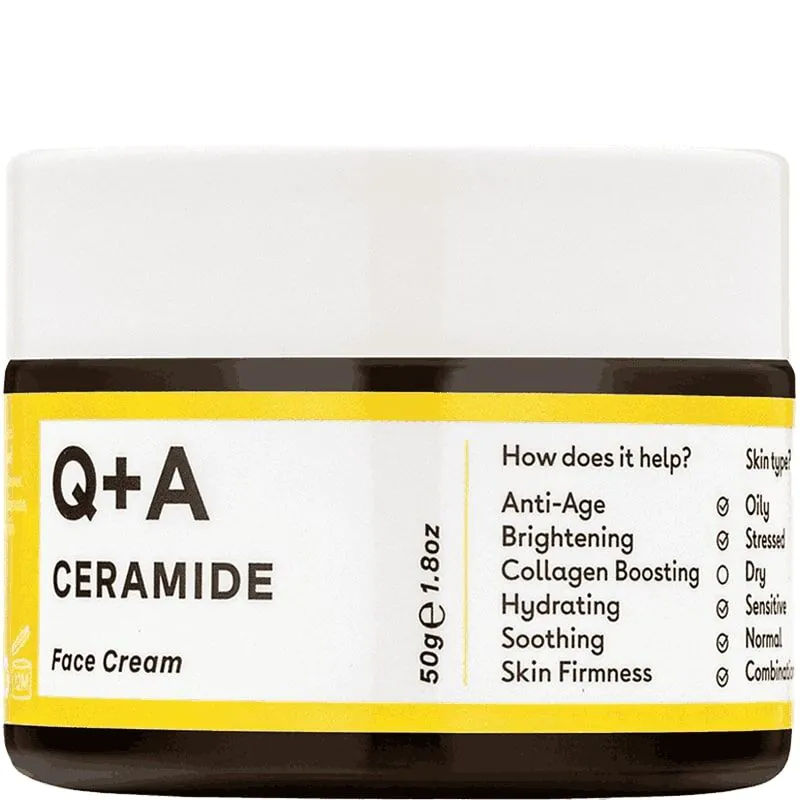 Q+A Ceramide Defence - Zaštitna krema za lice s ceramidima 50g