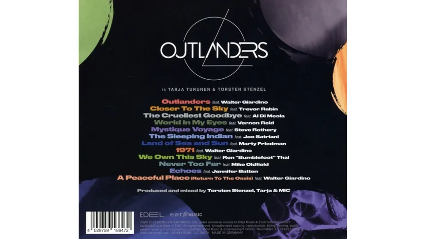Outlanders (CD-Digipak)
