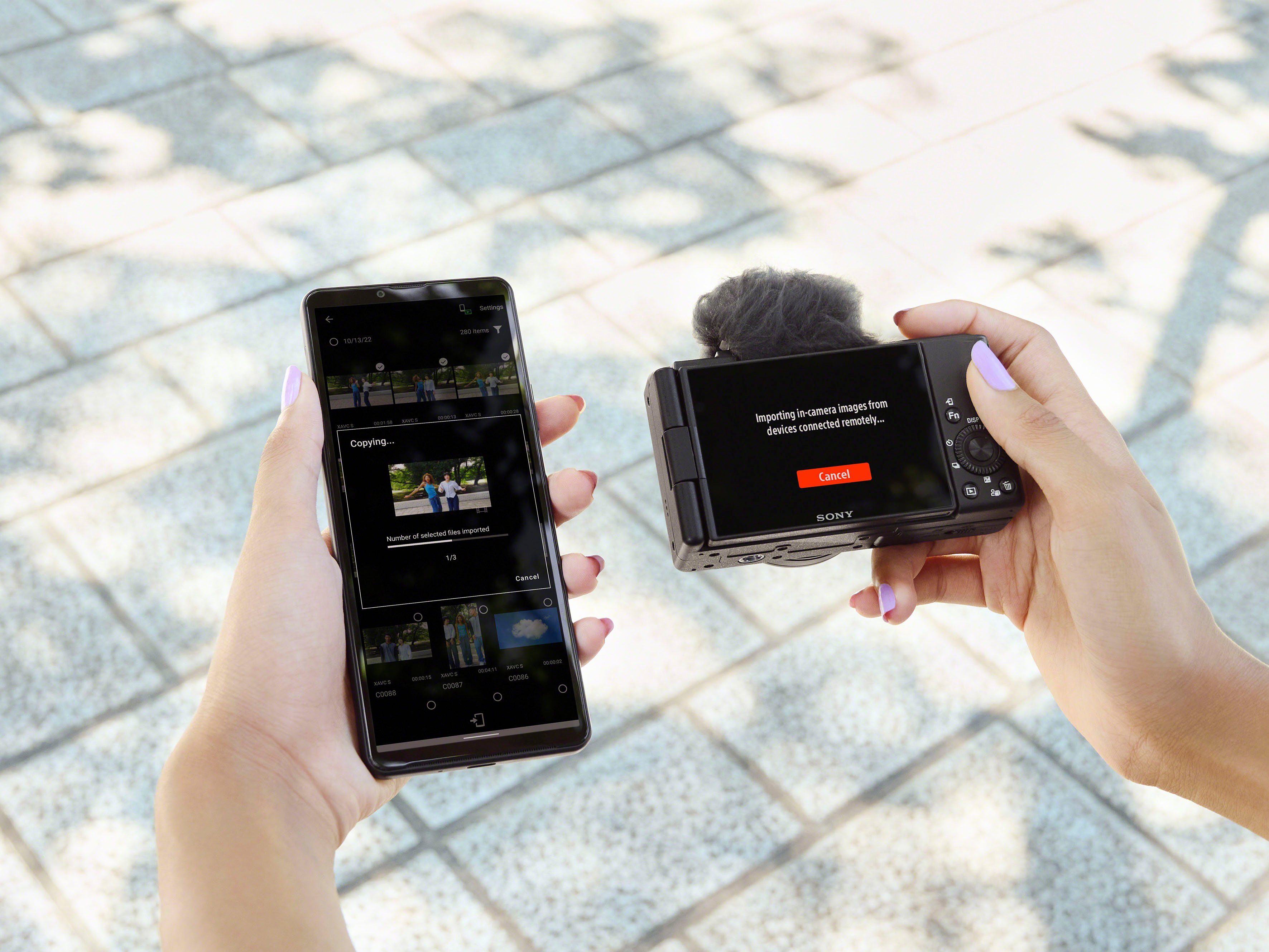 Sony ZV-1F Kompaktkamera (ZEISS Tessar T* Objektiv, 6 Elemente in 6 Gruppen, 20,1 MP, Bluetooth, WLAN)