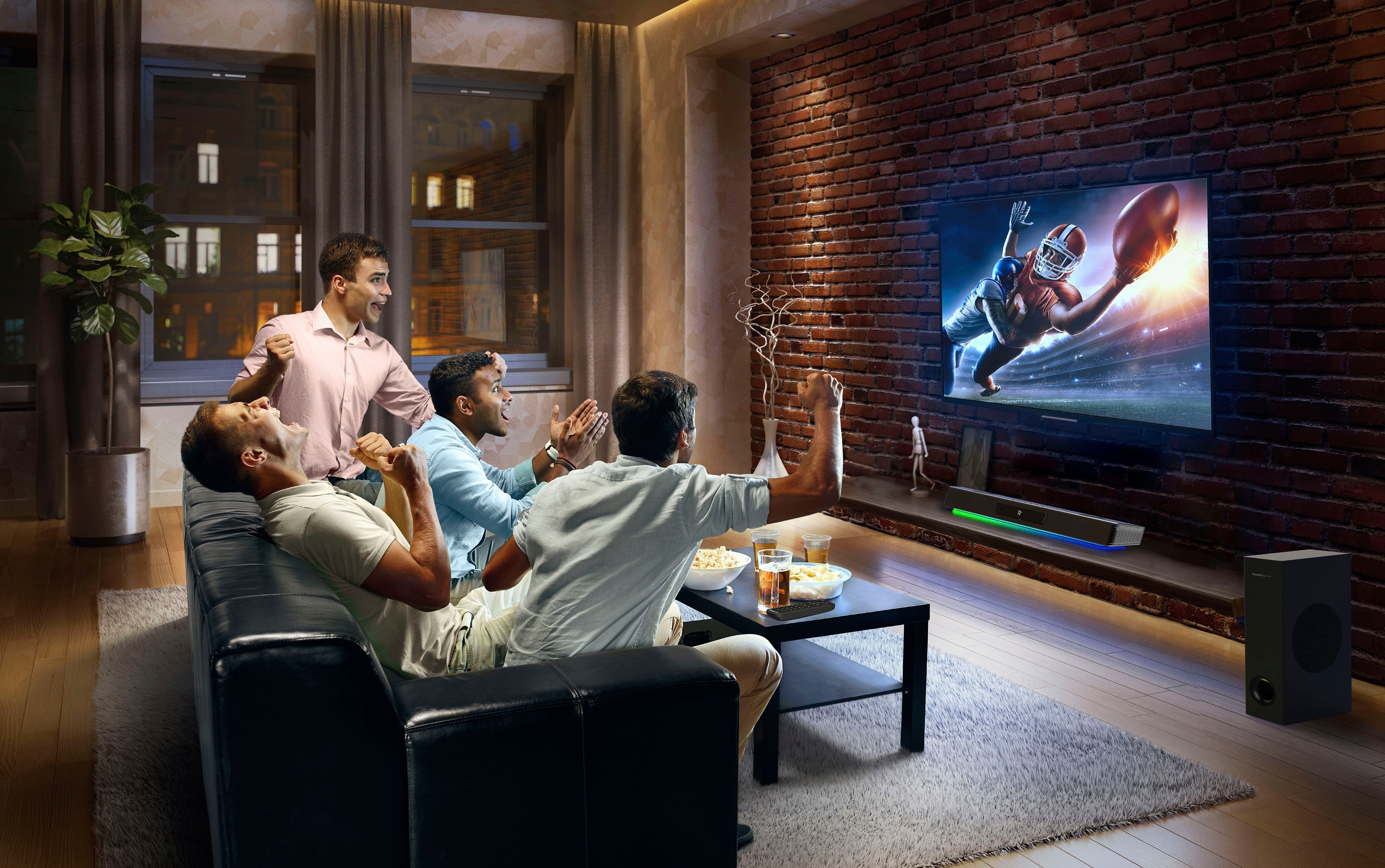Creative Sound Blaster Katana V2X 2.1 Soundbar (A2DP Bluetooth, AVRCP Bluetooth, Bluetooth, 90 W, Bluetooth)