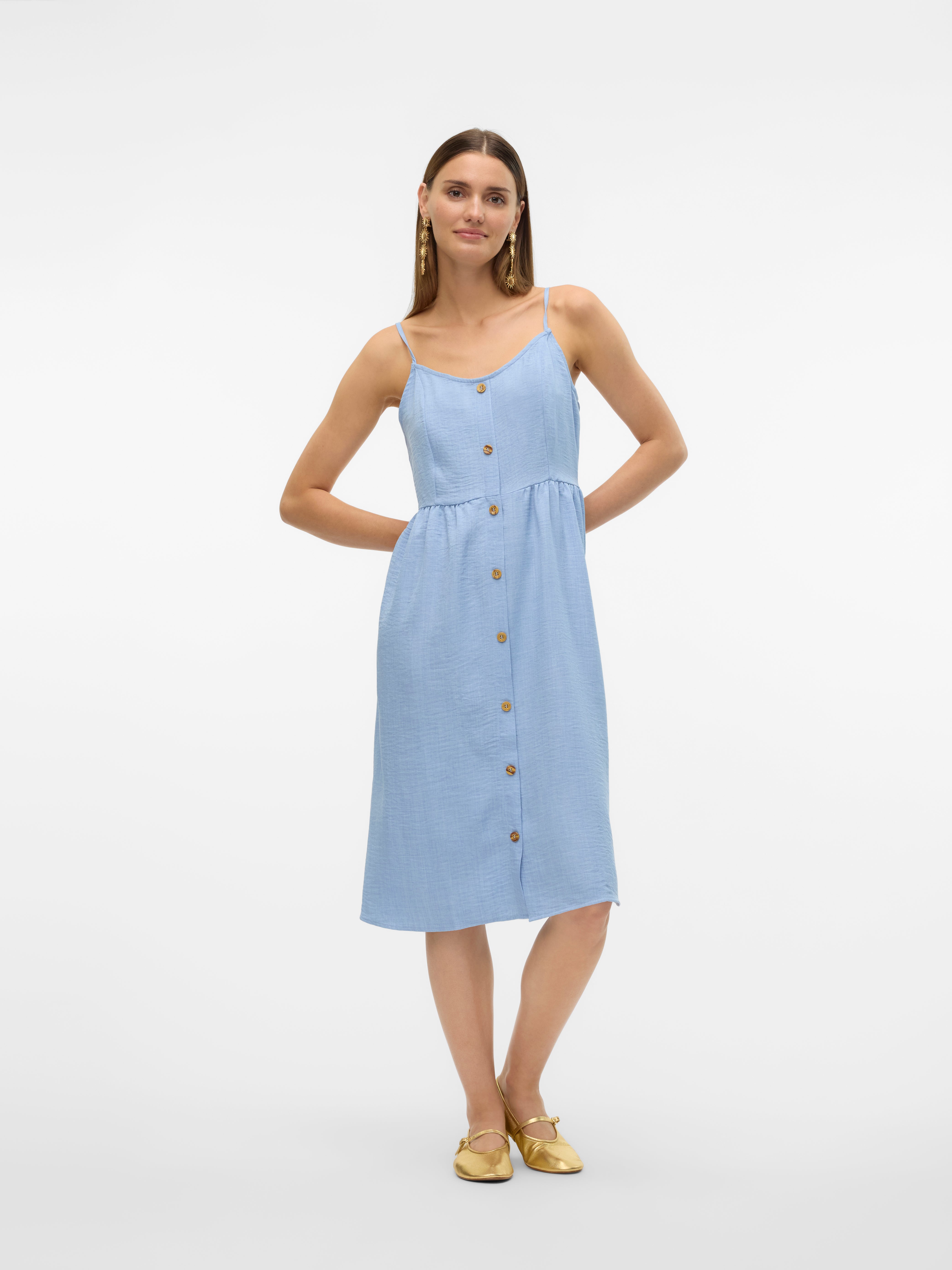 VMMELANEY Midikleid