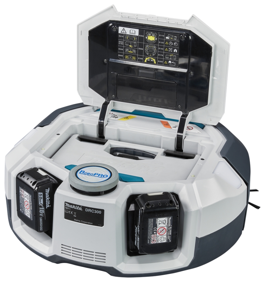 Makita DRC300PG2 robottipölynimuri 18V 6.0Ah Li-Ion