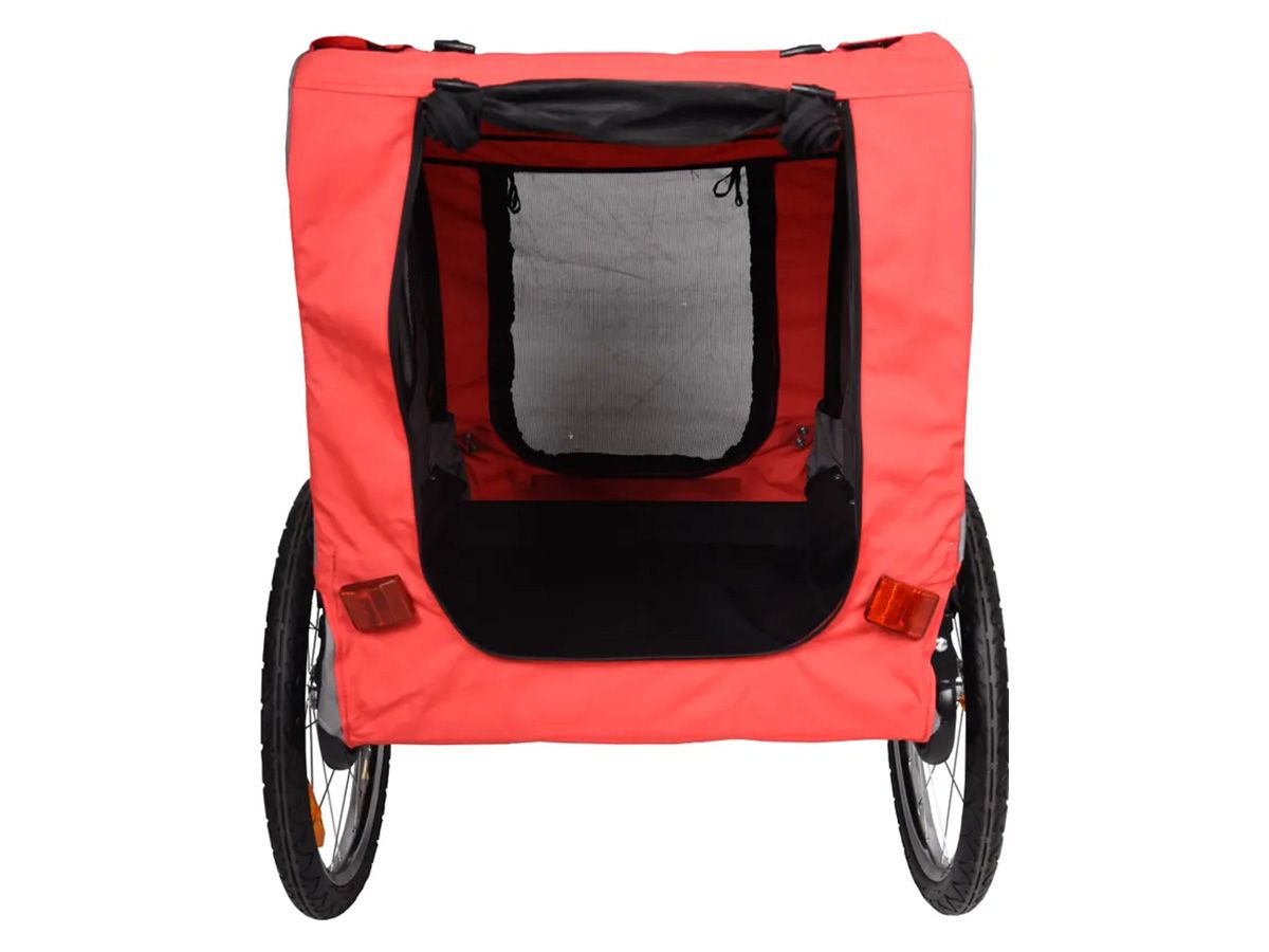 Flamigo Doggy Liner Juliette Red Hundefahrradanhänger